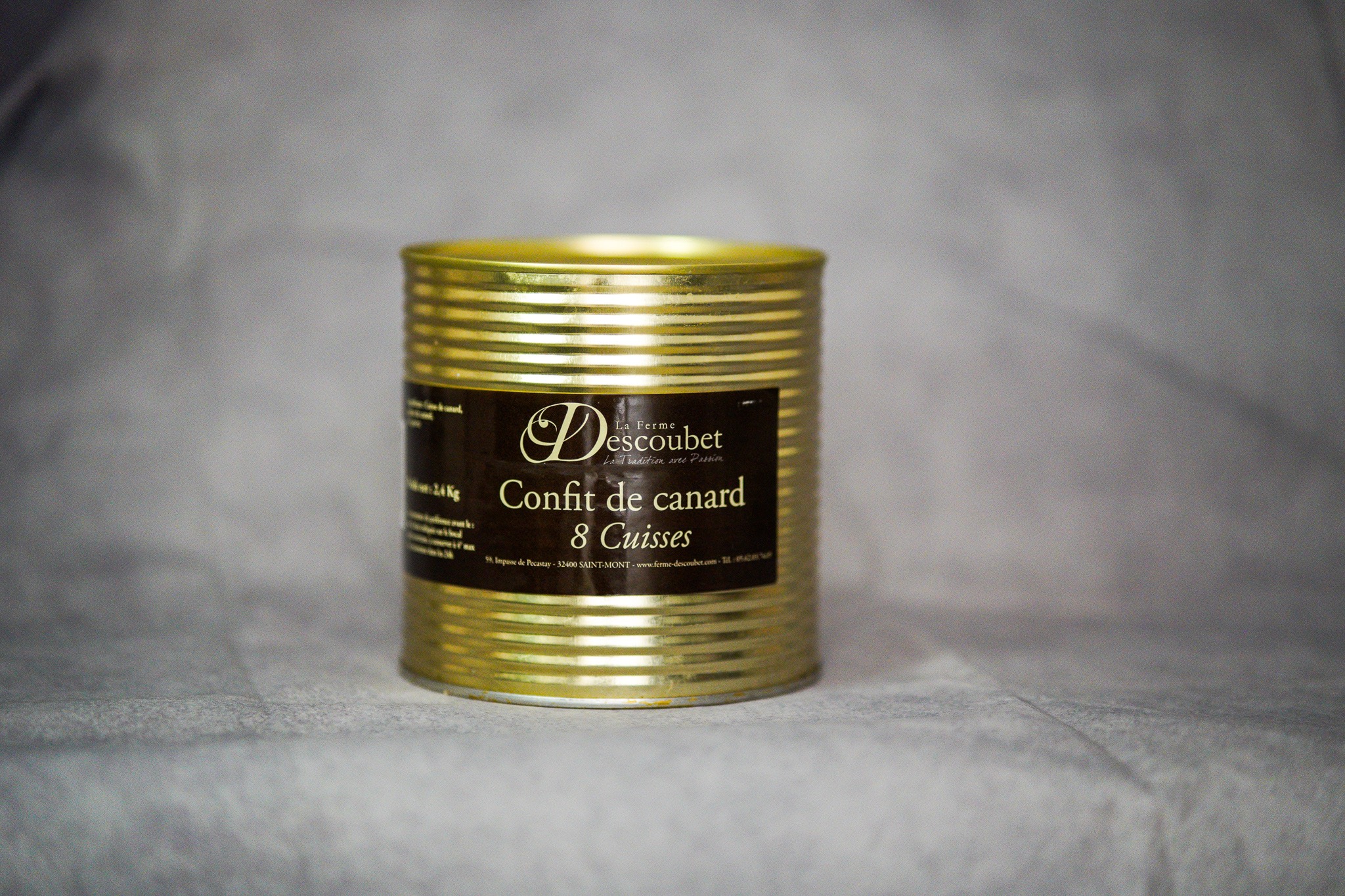 Confit de canard 2.4Kg   8 cuisses Plats cuisinés